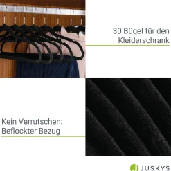 Kleiderbügel - Samt