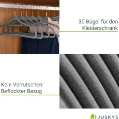 Kleiderbügel - Samt