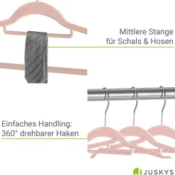 Kleiderbügel - Samt