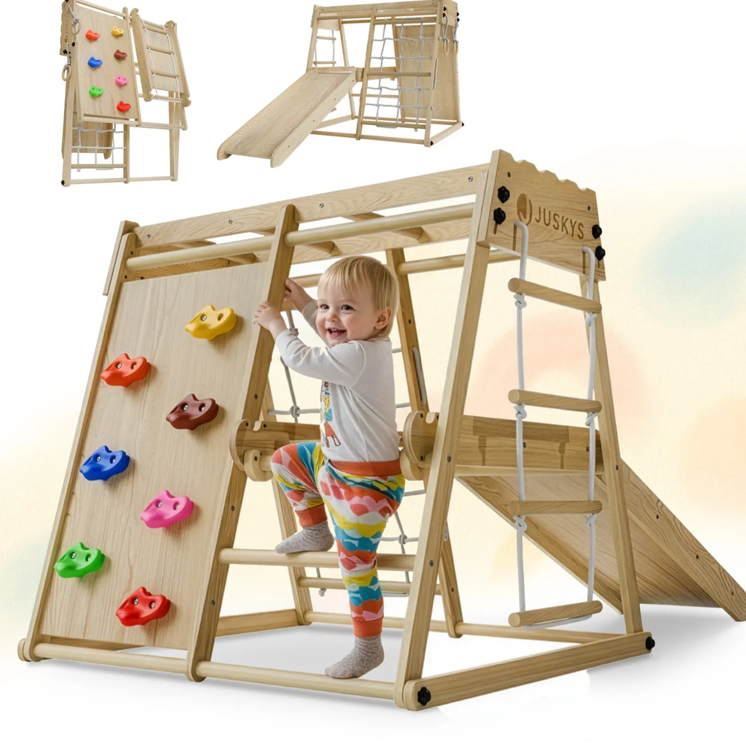 Klettergerüst Indoor für Kinder
