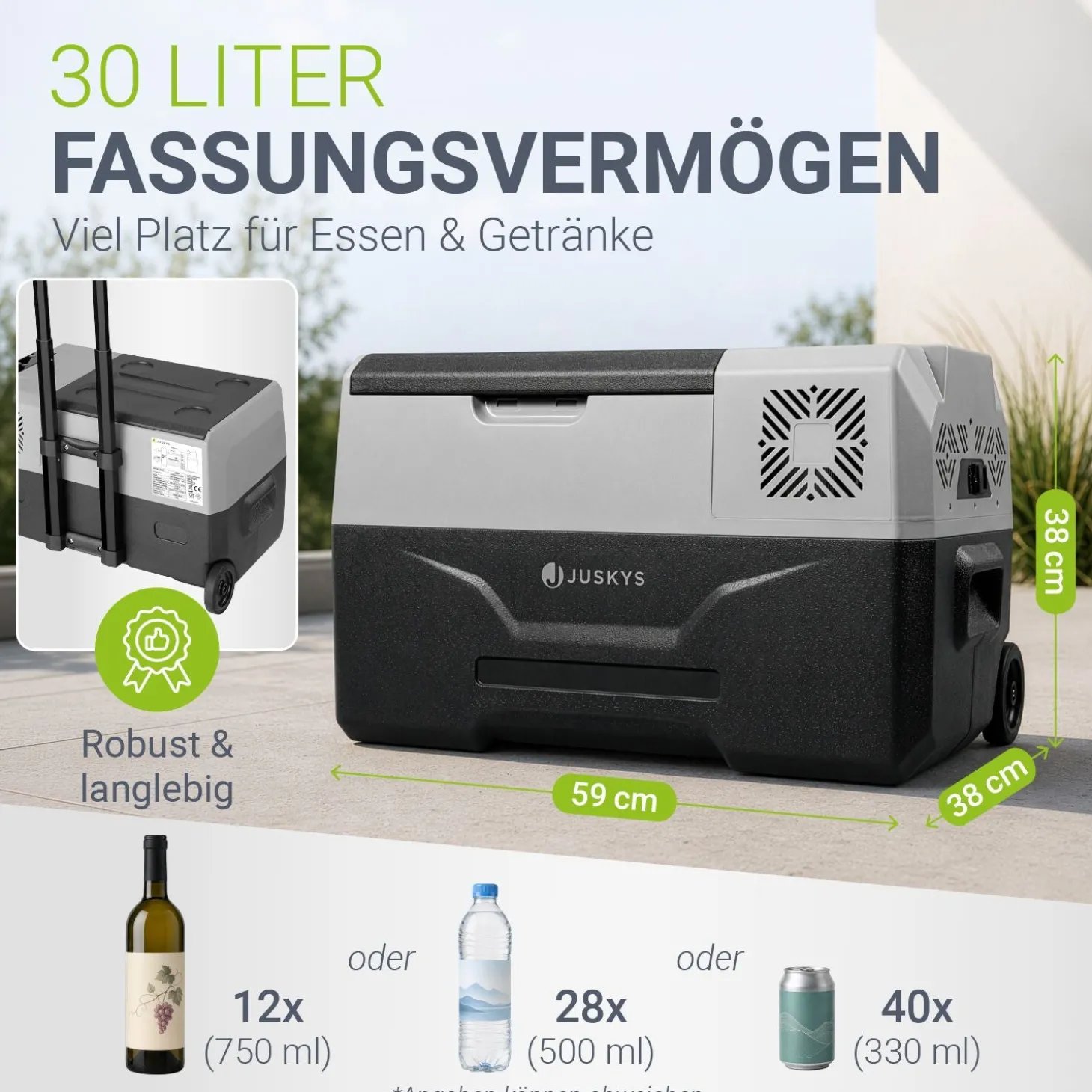 Kompressor Kühlbox Yukon 30l oder 50l