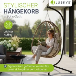 Korbhängesessel Aria inklusive Gestell