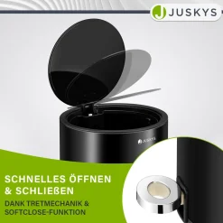 Kosmetikeimer mit Deckel