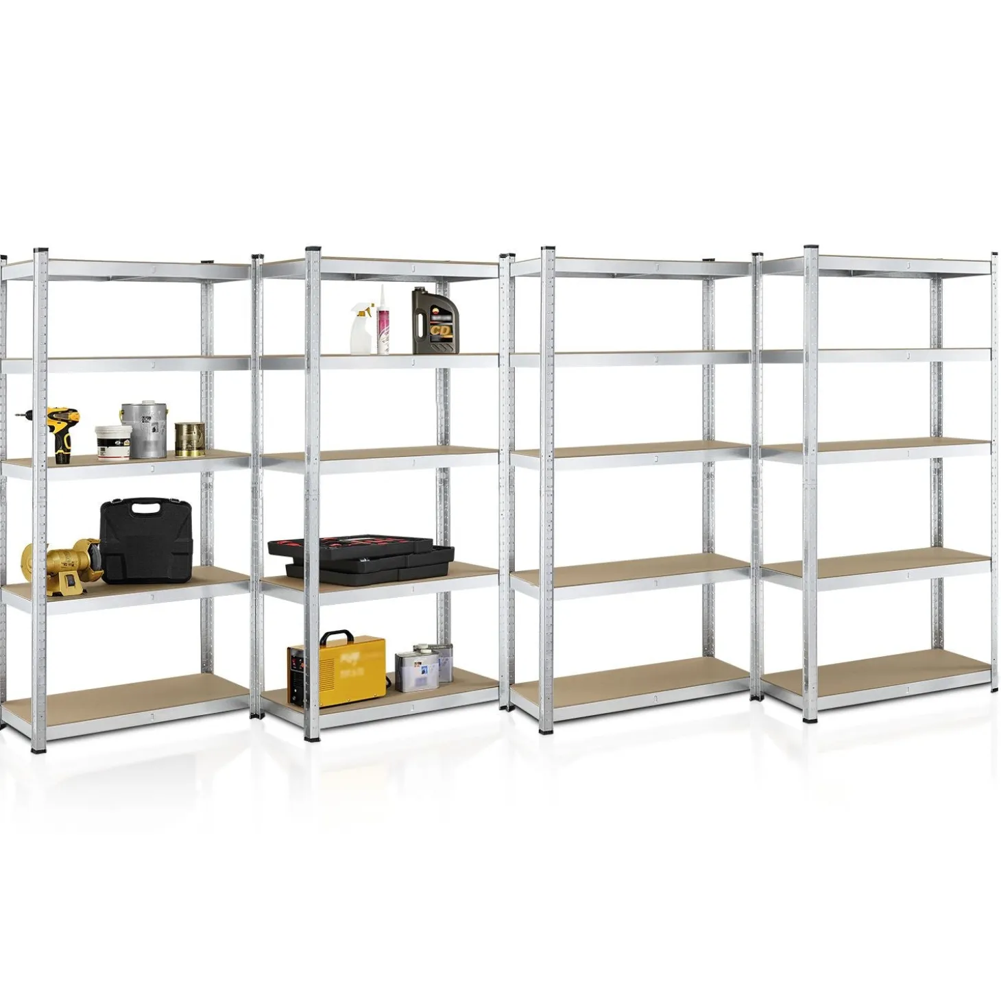 Lagerregal Basic 2er bis 8er Set 180 x 90 x 40 cm