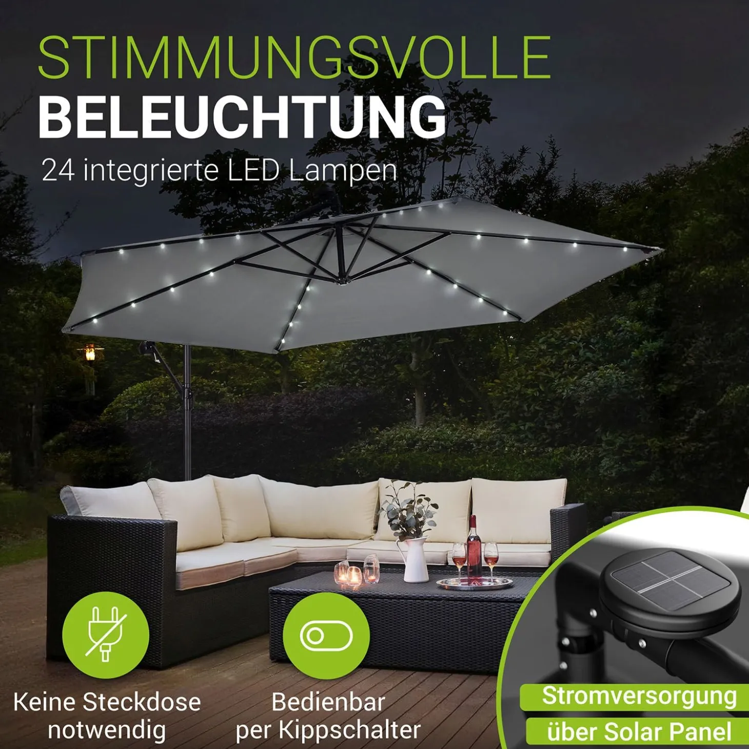 LED Ampelschirm Brazil