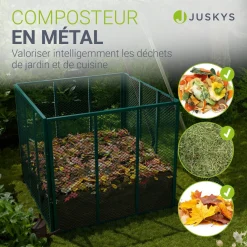 Metall Komposter für Gartenabfälle