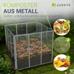 Metall Komposter für Gartenabfälle
