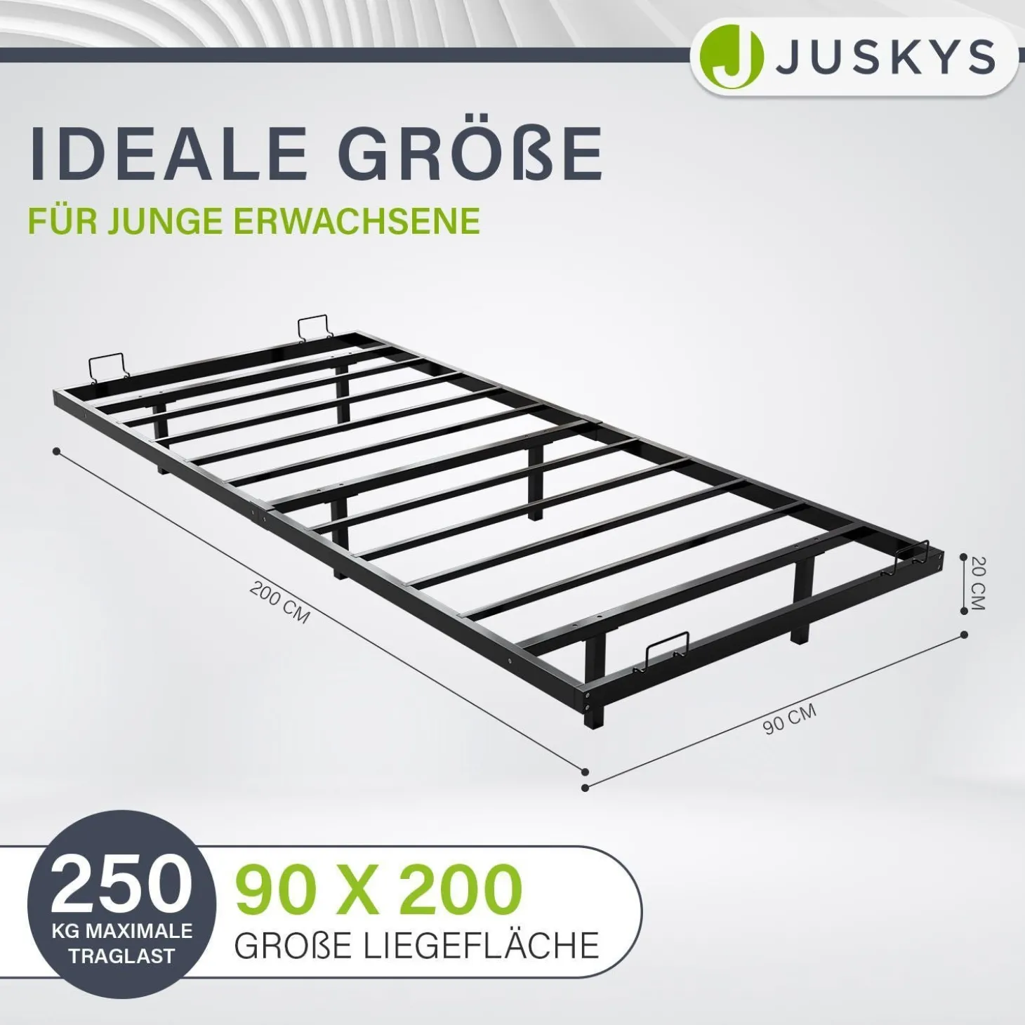 Metall Schwebebett Palamos