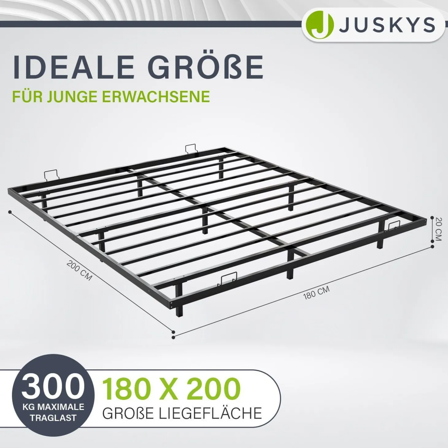 Metall Schwebebett Palamos