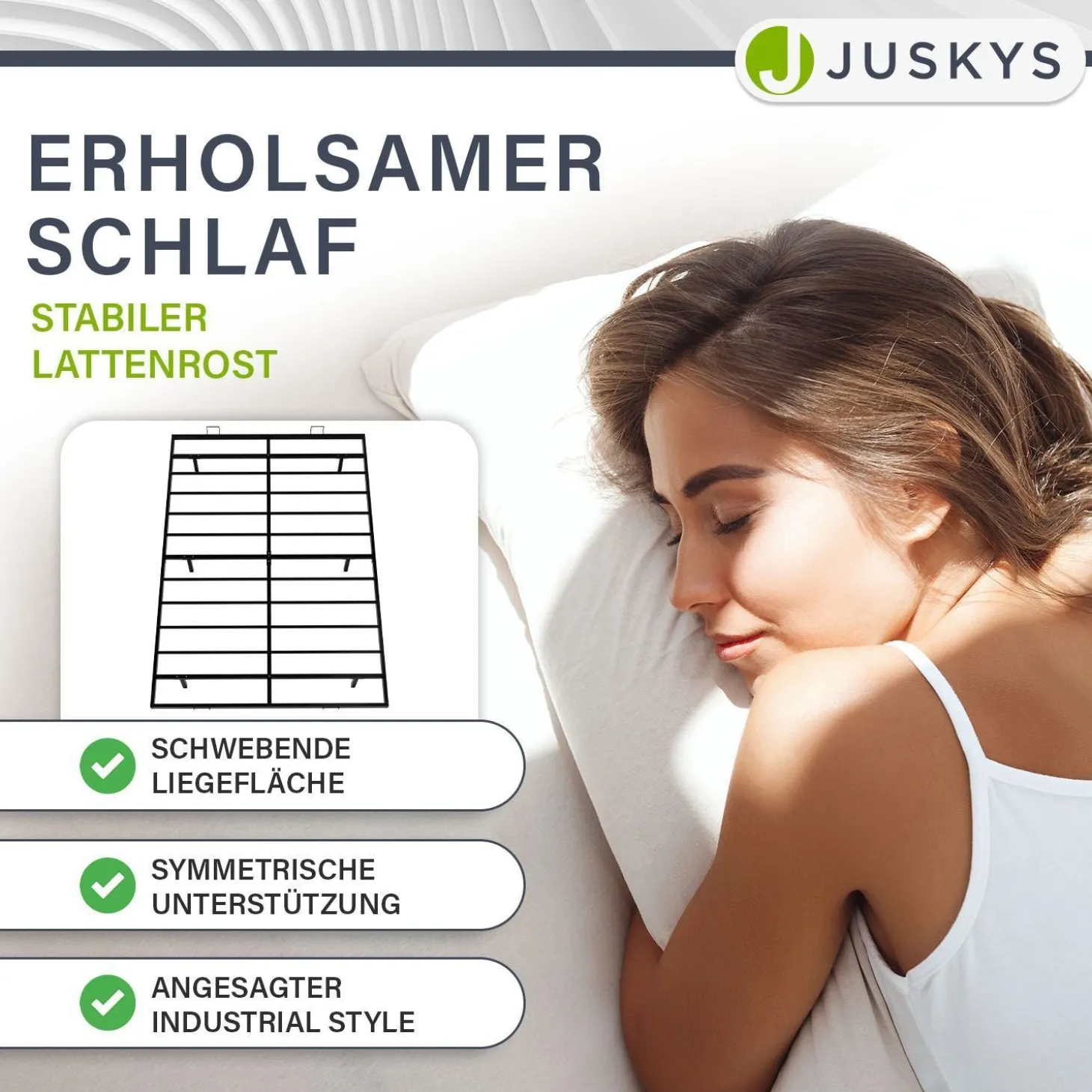 Metall Schwebebett Palamos