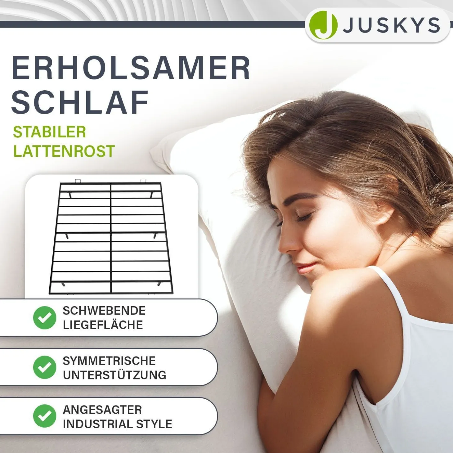 Metall Schwebebett Palamos