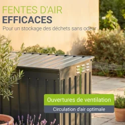 Mülltonnenbox Namur 1,9 m²