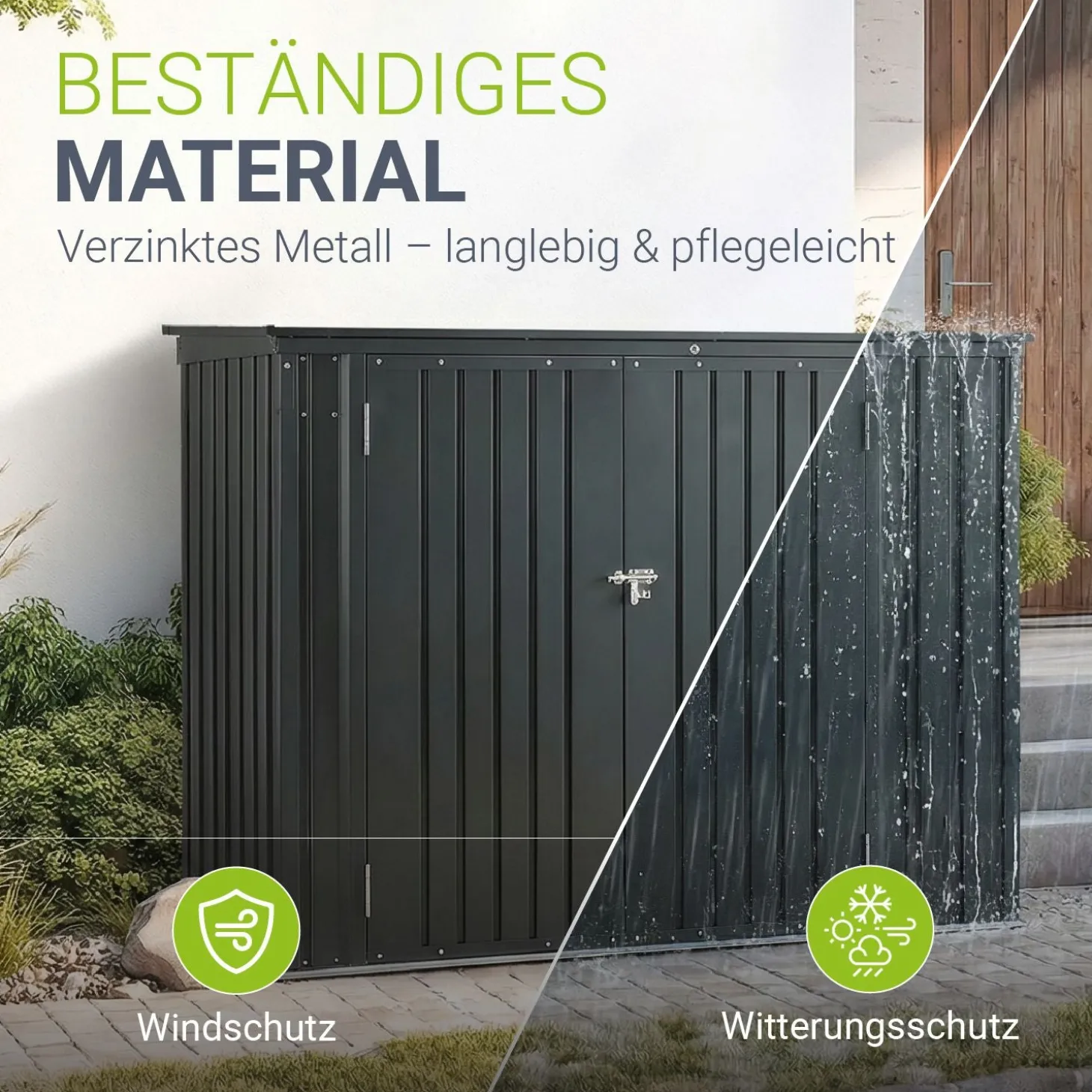 Mülltonnenbox Namur 1,9 m²