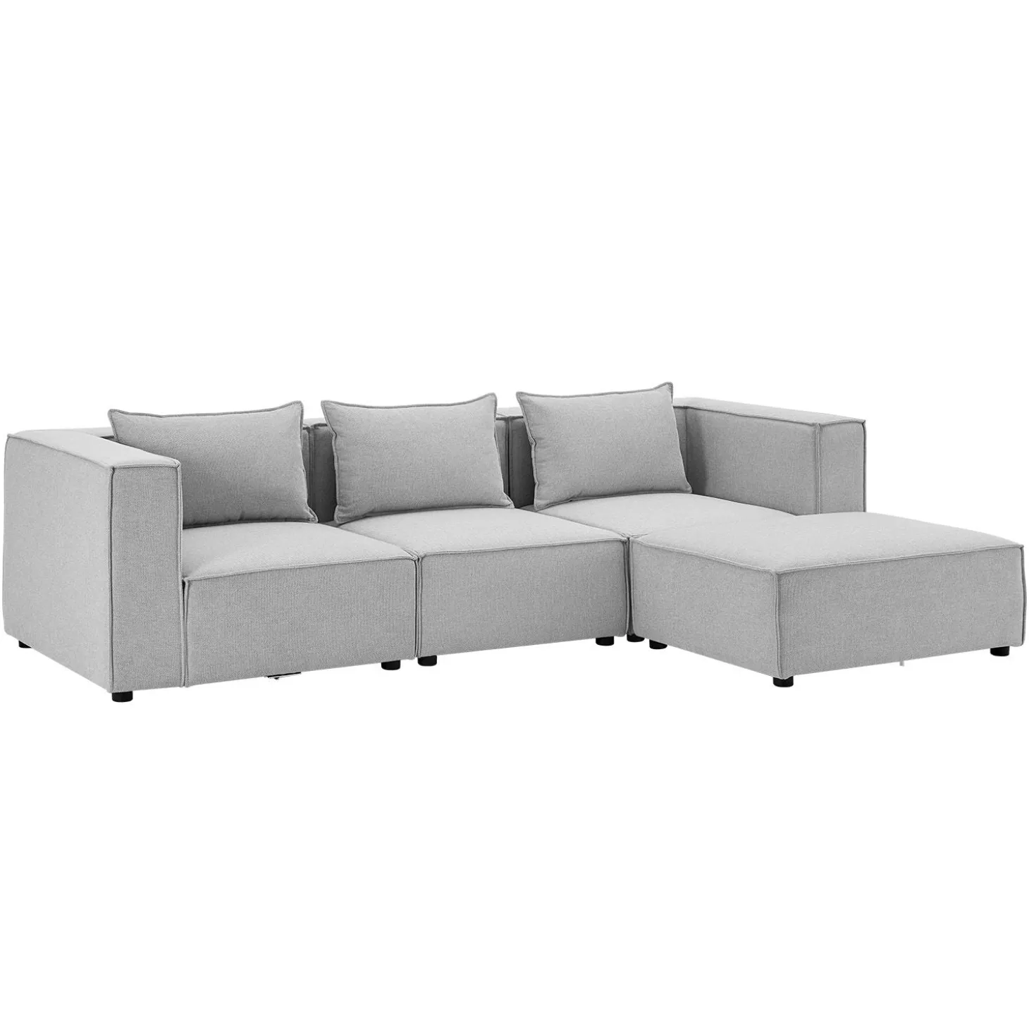 Modulares Sofa Domas L - 3 Sitzer