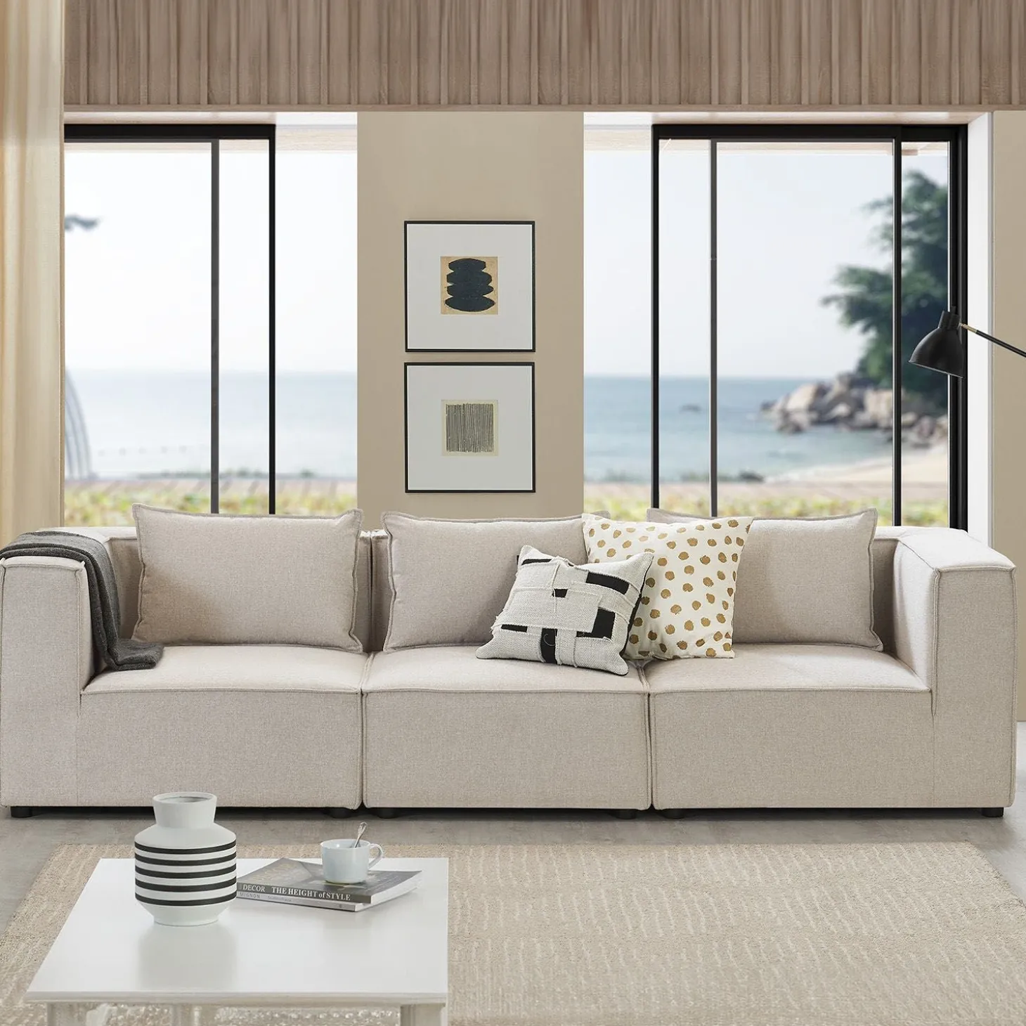 Modulares Sofa Domas M - 3 Sitzer