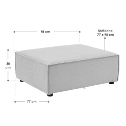 Modulares Sofa Domas - Variantenauswahl