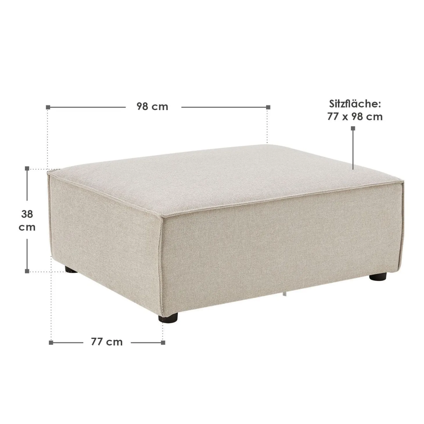 Modulares Sofa Domas - Variantenauswahl