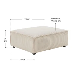 Modulares Sofa Domas - Variantenauswahl