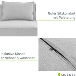 Modulares Sofa Domas - Variantenauswahl