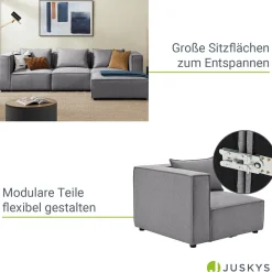 Modulares Sofa Domas - Variantenauswahl