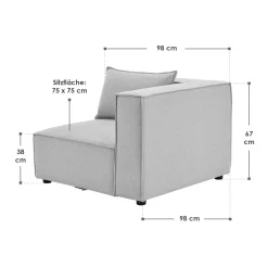 Modulares Sofa Domas - Variantenauswahl