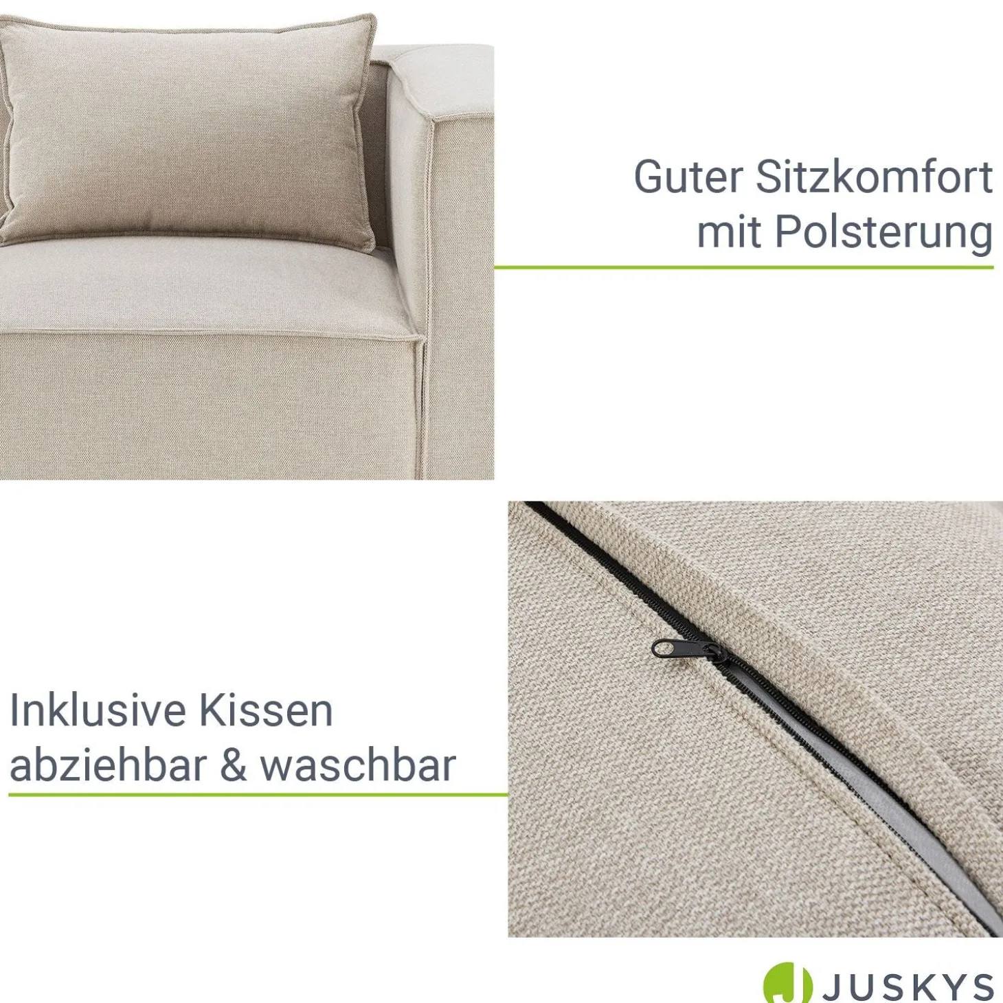 Modulares Sofa Domas - Variantenauswahl