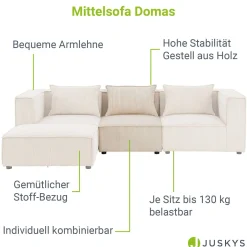 Modulares Sofa Domas - Variantenauswahl