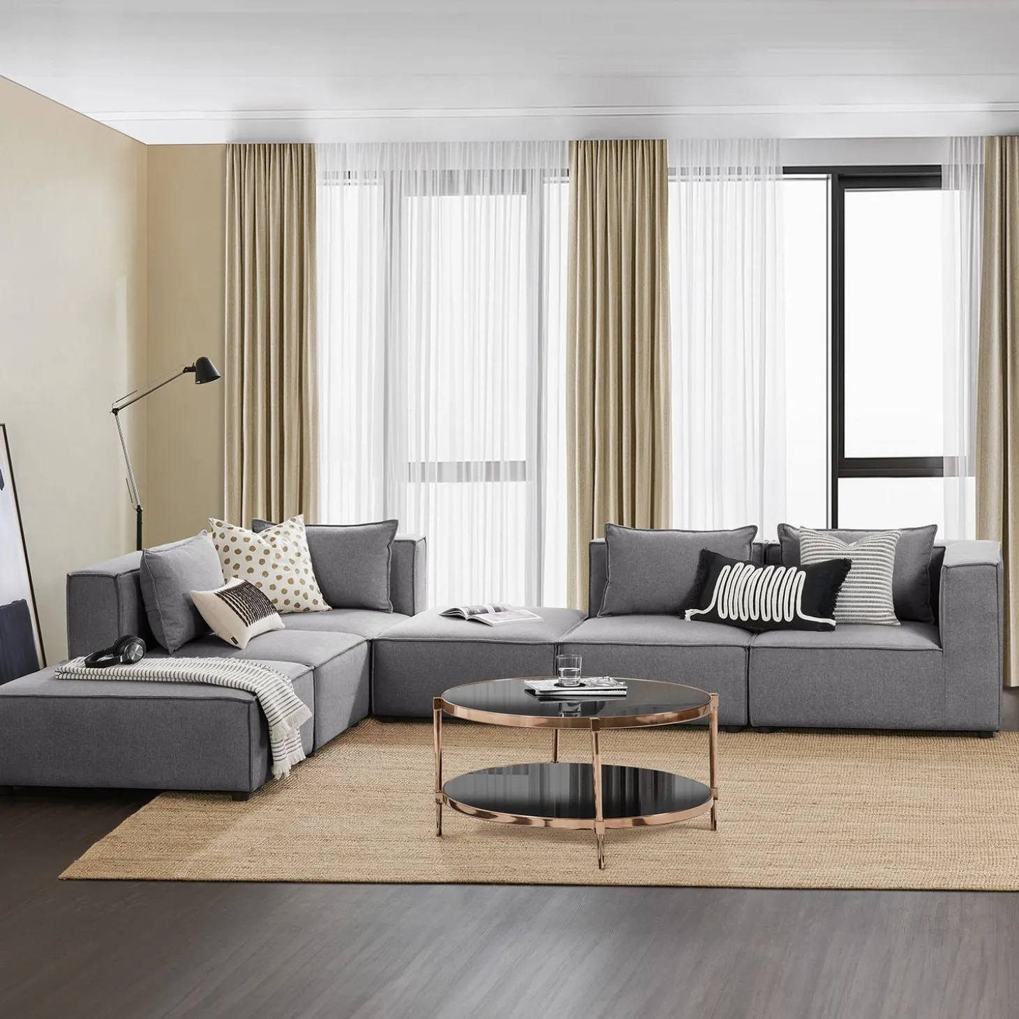 Modulares Sofa Domas - Variantenauswahl