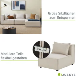 Modulares Sofa Domas - Variantenauswahl