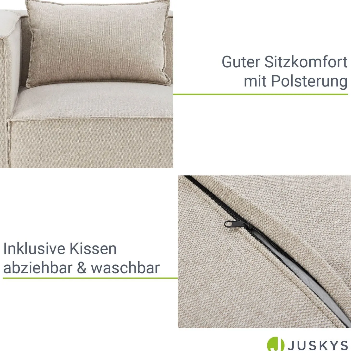 Modulares Sofa Domas XL - 4 Sitzer