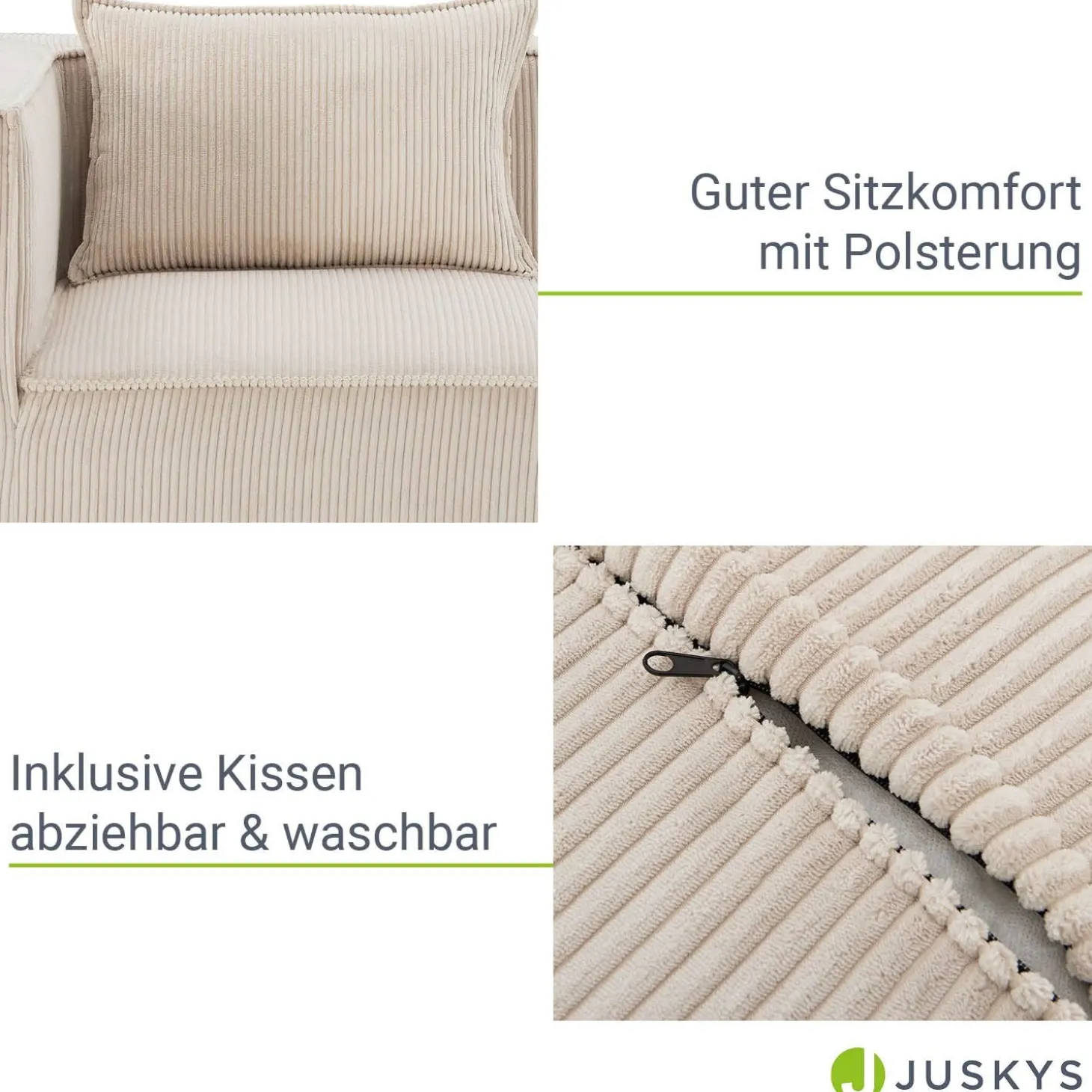 Modulares Sofa Domas XL - 4 Sitzer
