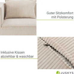 Modulares Sofa Domas XXL - Wohnlandschaft