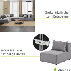 Modulares Sofa Domas XXL - Wohnlandschaft