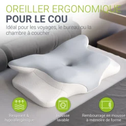 Nackenkissen orthopädisch aus Memory Foam