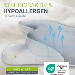 Nackenkissen orthopädisch aus Memory Foam