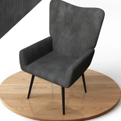 Ohrensessel mit optionalem Hocker Odense
