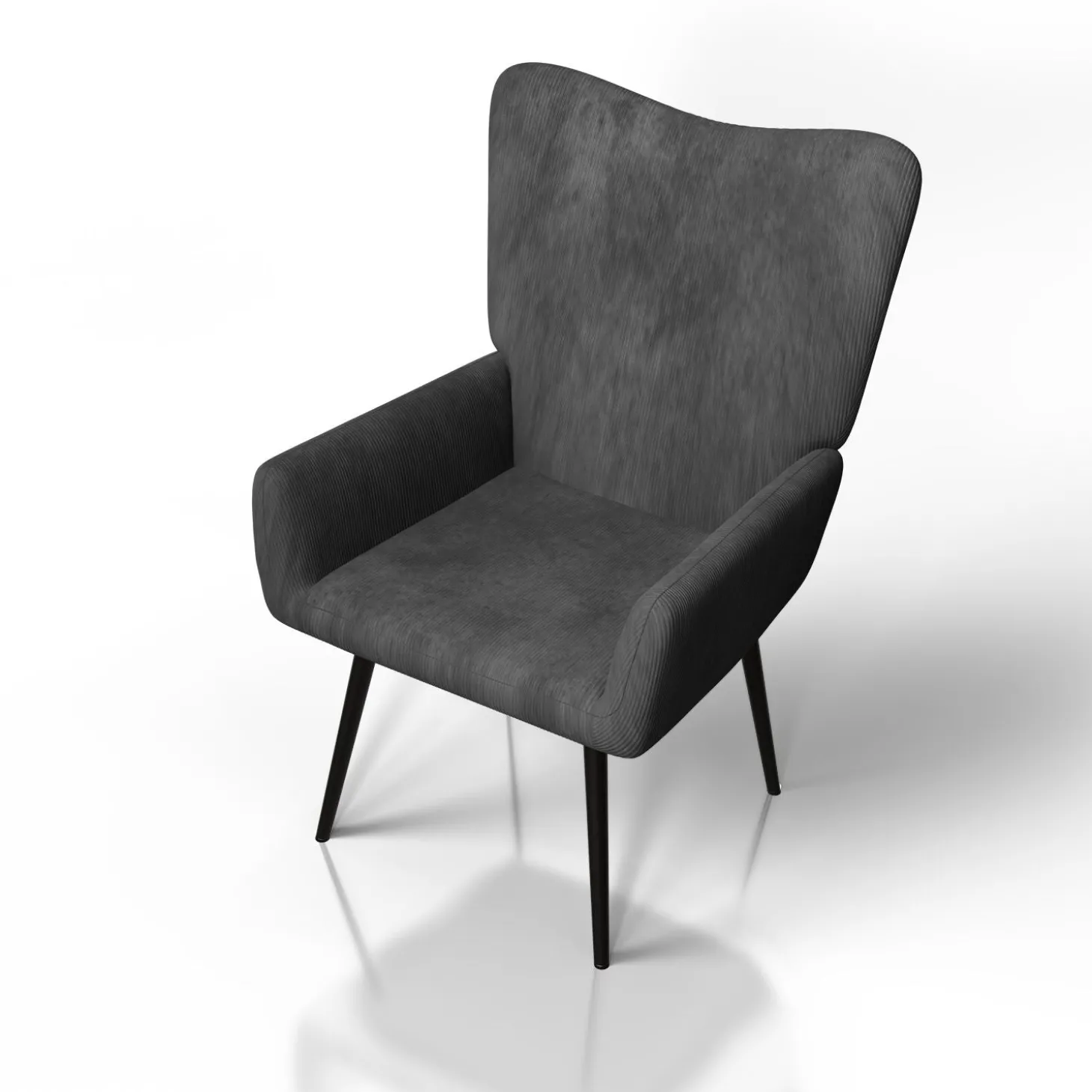 Ohrensessel mit optionalem Hocker Odense
