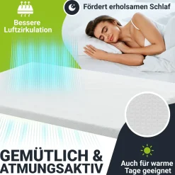 Orthopädischer Matratzentopper aus Memoryschaum