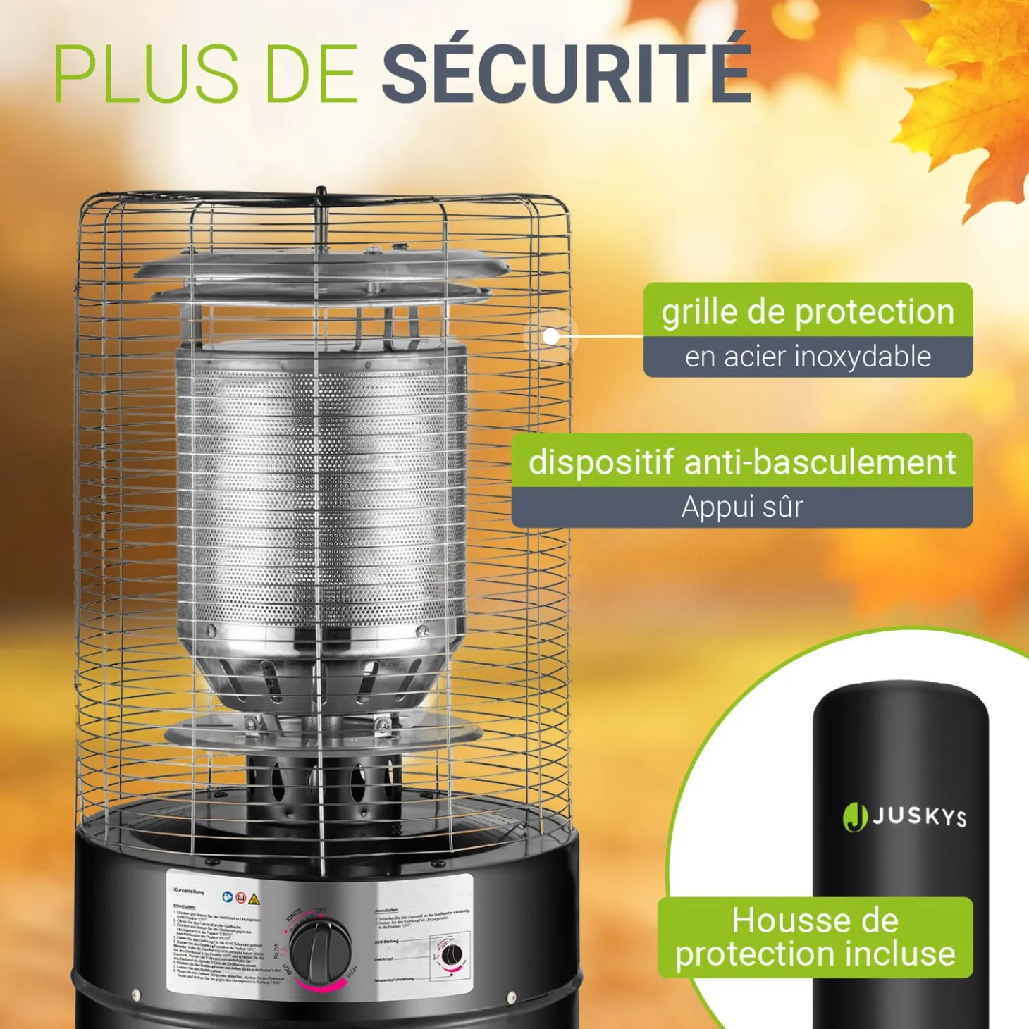 Outdoor Heizstrahler Cuna