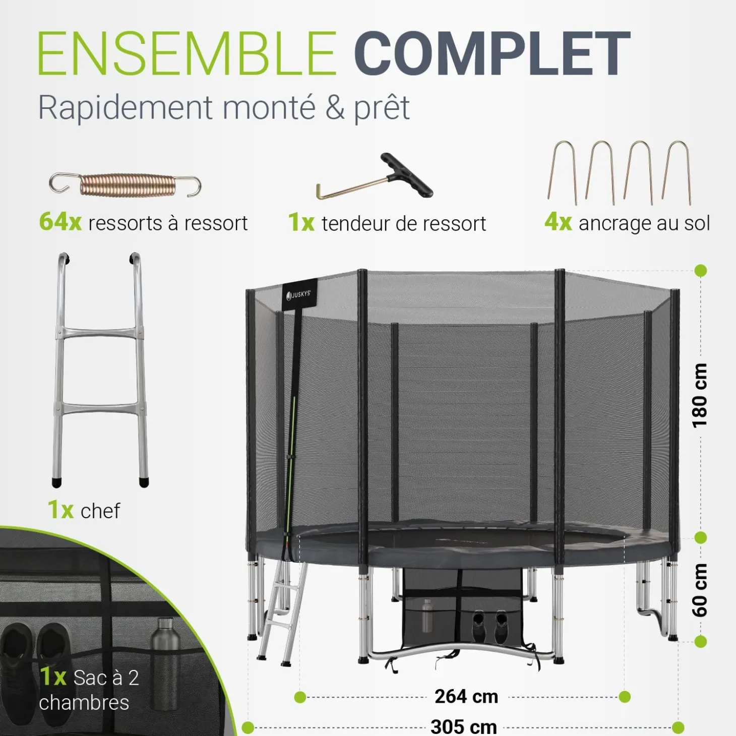 Outdoor Trampolin JumpMaster