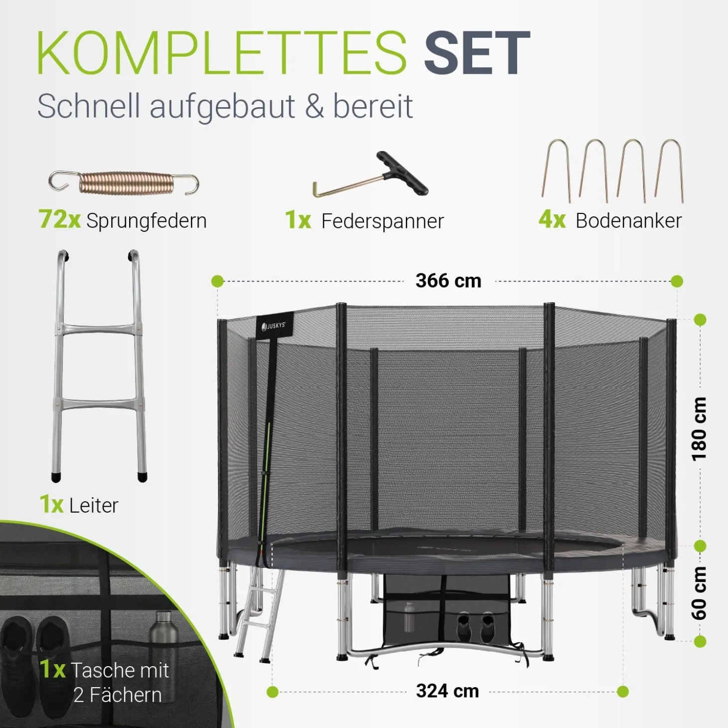 Outdoor Trampolin JumpMaster