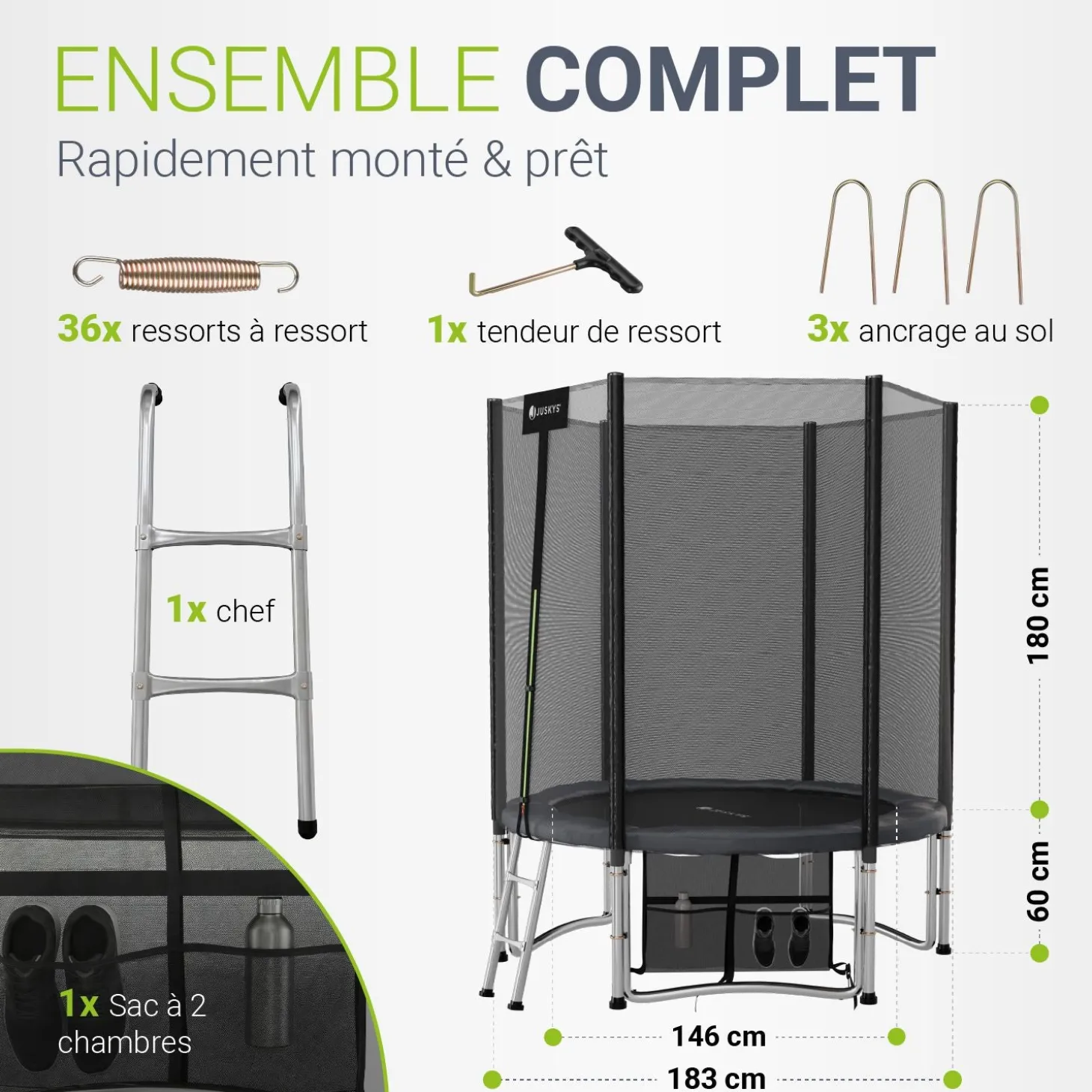 Outdoor Trampolin JumpMaster