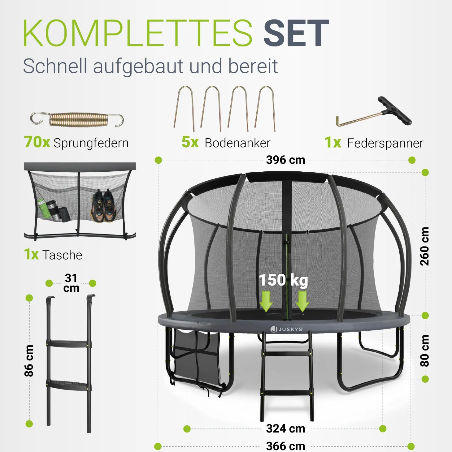 Outdoor Trampolin SkyBounce