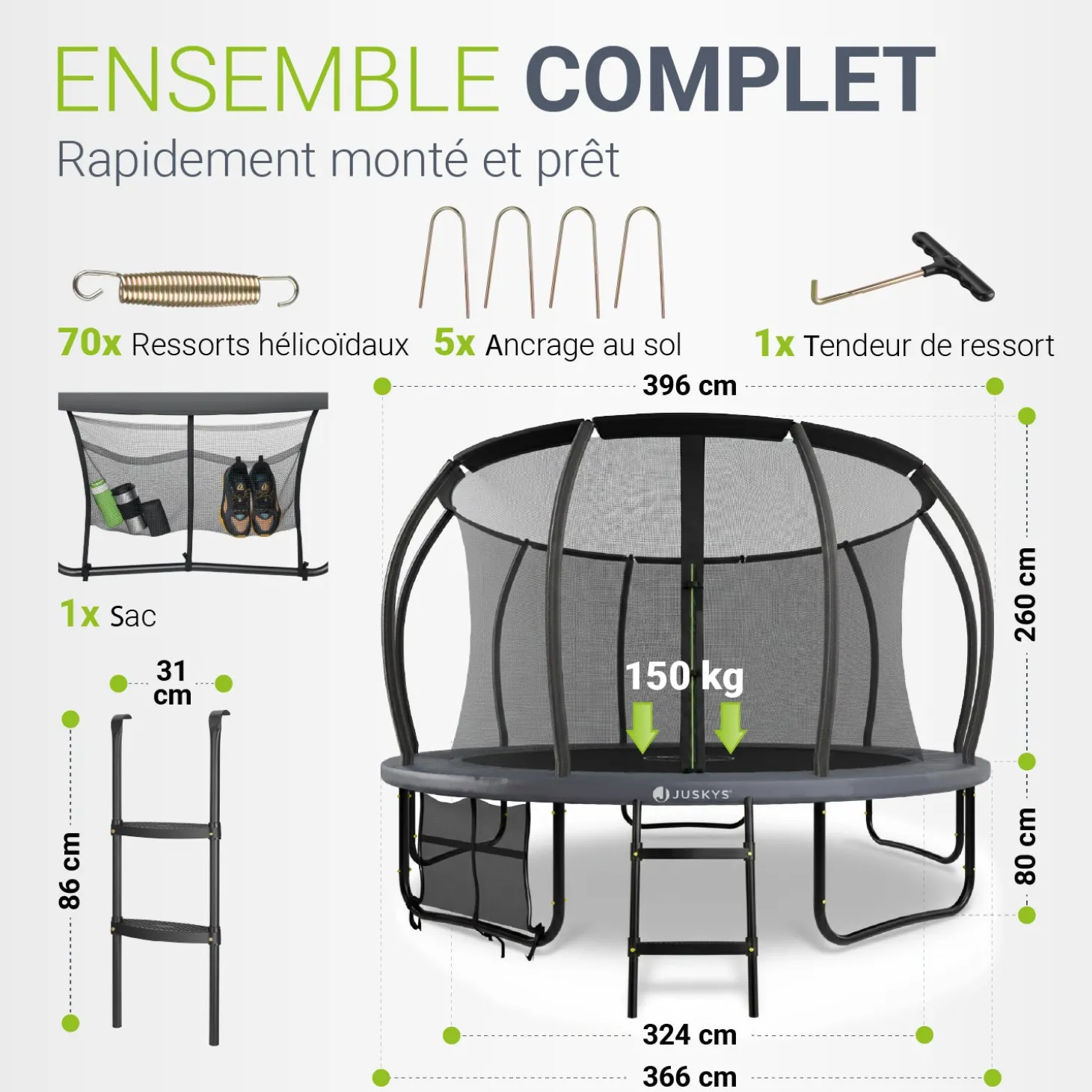 Outdoor Trampolin SkyBounce
