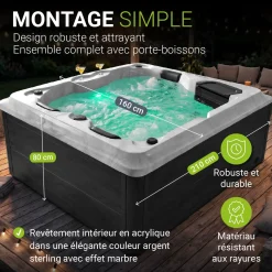 Outdoor Whirlpool Oasis