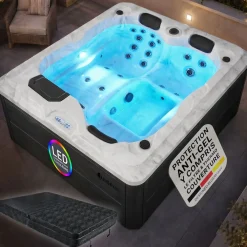 Outdoor Whirlpool Oasis
