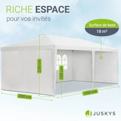 Partyzelt 3x6 m