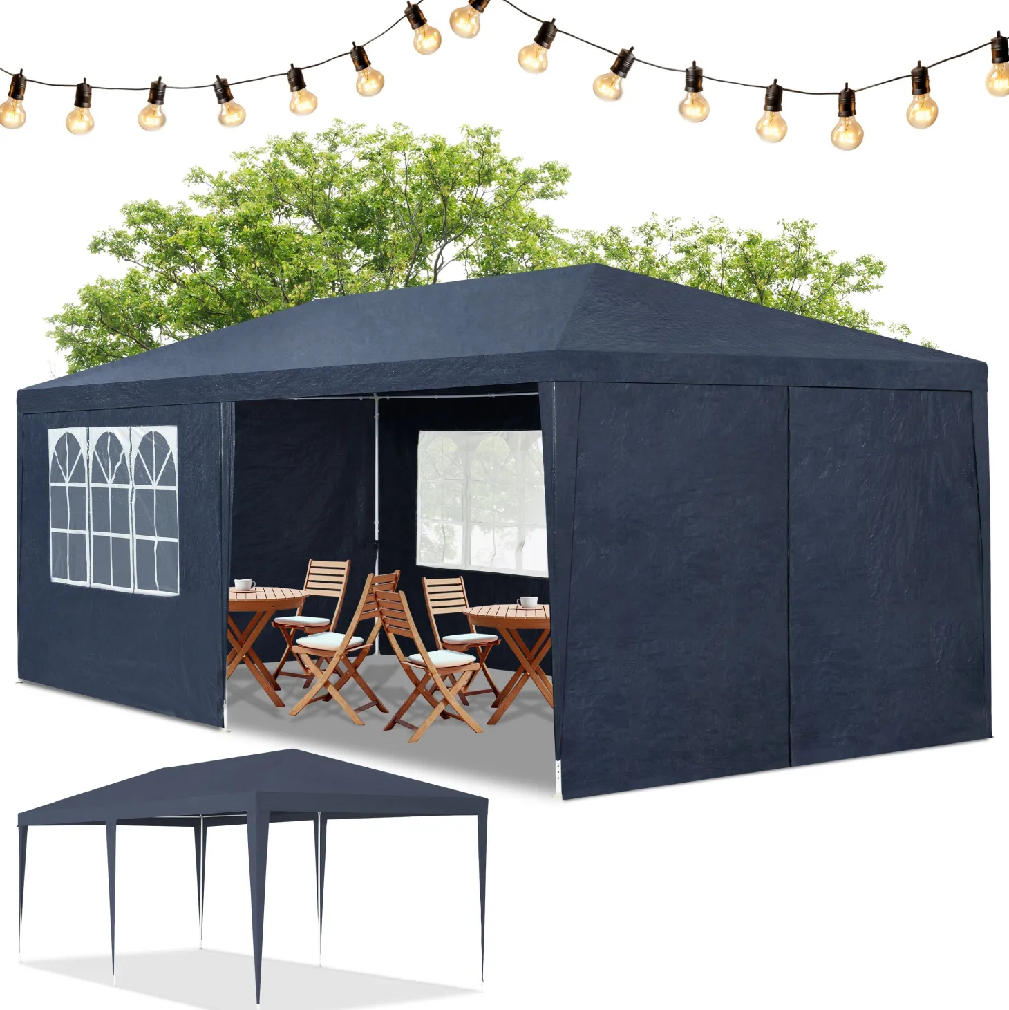 Partyzelt 3x6 m