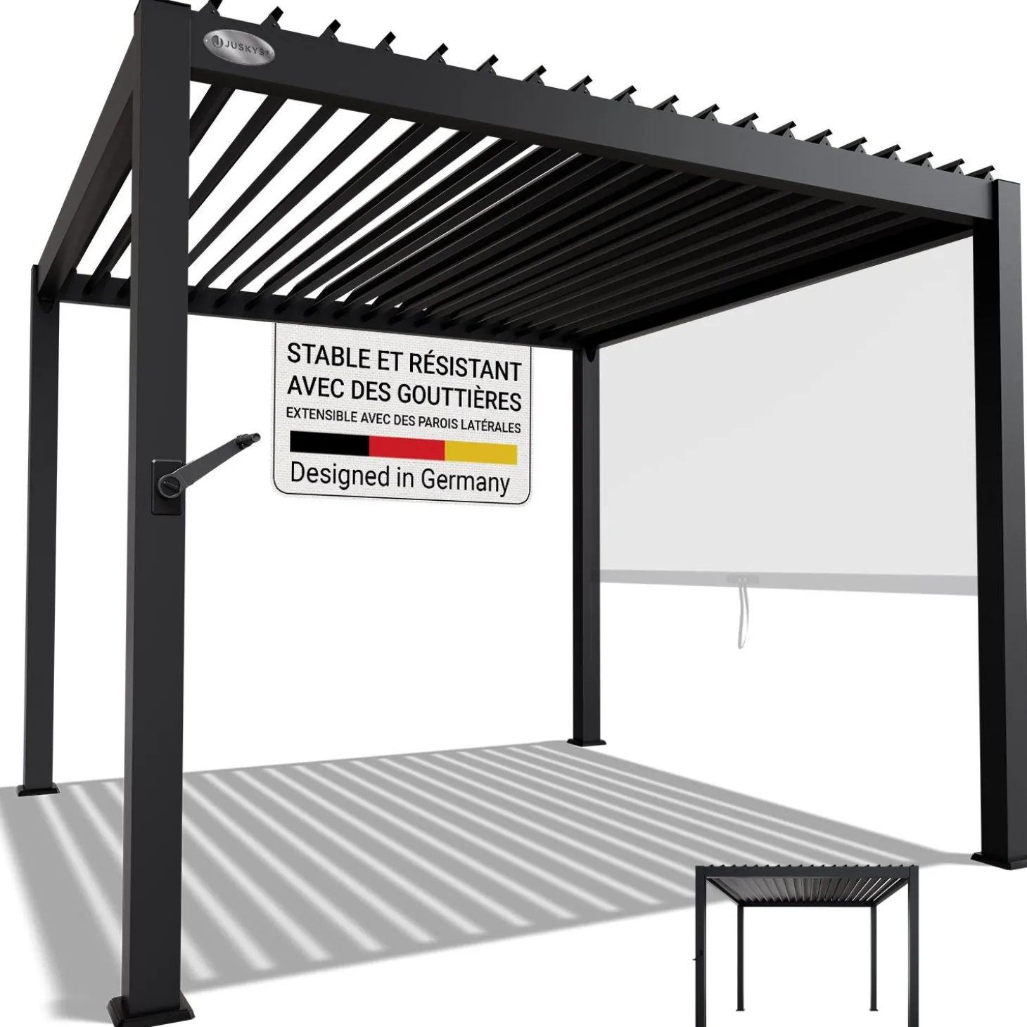 Pergola Lamellendach Tahiti
