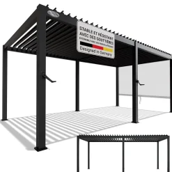 Pergola Lamellendach Tahiti